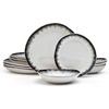 image:imageMikasa Cole Organic Shaped 12 Piece Dinnerware Set Service for 4