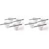image:imageMikasa Delray Bone China Lightweight Chip Resistant Noodle Ramen Bowl with Chopsticks White Set of 4 475InchSet of 4 Pack of 2