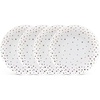 image:imageMikasa Millie Gold Metallic Set of 4 Salad Plates 9 InchSalad Plates