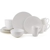 image:imageMikasa Sadie Bone China Lightweight Chip Resistant 16Piece Dinnerware Set Service For 4 White