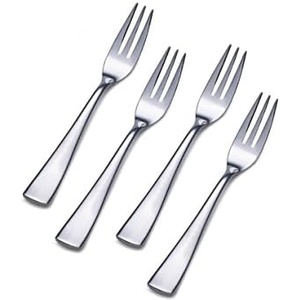 image:imageMikasa 5147621 Serena Stainless Steel Demitasse Spoon Set of 4Cocktail Fork