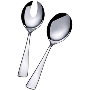 image:imageMikasa 5147646 Serena 2Piece Stainless Steel Salad Serving SetSerena