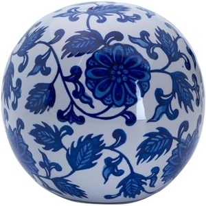 image:imageMikasa Blue and White Flower Ceramic Decorative SphereSunflower