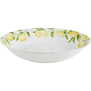 image:imageMikasa Lemons Bone China Lightweight Chip Resistant Serving Bowl 10Inch Multicolored