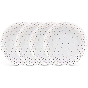 image:imageMikasa Millie Gold Metallic Set of 4 Salad Plates 9 InchSalad Plates