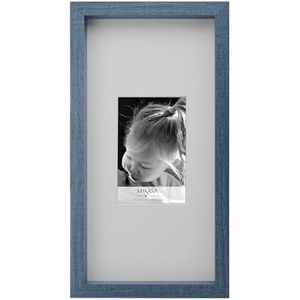 image:imageMikasa Silver Gallery Frame16 x 16 Matted to 5 x 7Navy