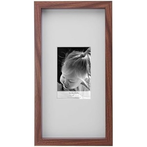 image:imageMikasa Silver Gallery Frame16 x 16 Matted to 5 x 7Walnut