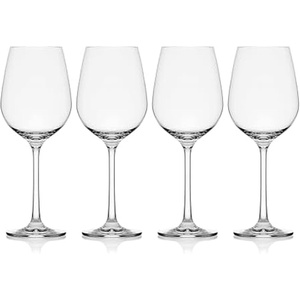 image:imageMikasa Lana Red Wine Balloon Glasses Set of 4 23 Ounce ClearGlass White Wine