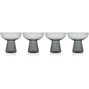 image:imageMikasa Phoebe Margarita Cocktail Glass Set of 4 AmberSmoke