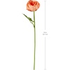 image:imageElements Mikasa Artificial Latex Peony Bouquet Lifelike Look and Feel Set of 4 55x5x18 InchMulticolor