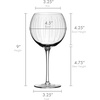 image:imageMikasa Cheers Balloon Goblet Wine Glass 245Ounce Set of 4 TransparentBalloon Goblet Wine