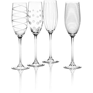 image:imageMikasa Cheers Balloon Goblet Wine Glass 245Ounce Set of 4 TransparentChampagne Flute