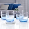 image:imageMikasa Cal Ombre Highball Tumbler Cups Set of 4 17Ounce Blue155 Ounces