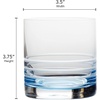 image:imageMikasa Cal Ombre Highball Tumbler Cups Set of 4 17Ounce Blue155 Ounces