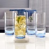image:imageMikasa Cal Ombre Highball Tumbler Cups Set of 4 17Ounce Blue17 Ounces
