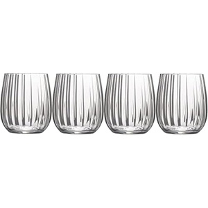 image:imageMikasa Gail Optic Set of 4 Highball Tumbler Cups 18Ounce16Ounce
