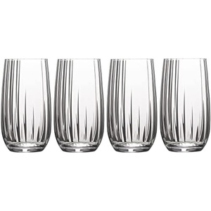 image:imageMikasa Gail Optic Set of 4 Highball Tumbler Cups 18Ounce18 Ounces