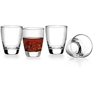 image:imageMikasa Napoli Double Old Fashioned Whiskey Glasses 118Ounce Set of 4