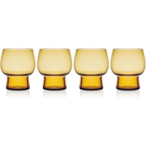image:imageMikasa Phoebe Double Old Fashioned Beverage Set of 4 BlueAmber