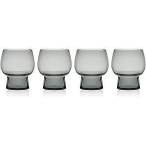 image:imageMikasa Phoebe Double Old Fashioned Beverage Set of 4 BlueSmoke