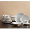 image:imageMikasa Antique White Gravy Boat 16Ounce40Piece Set