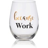 image:imageMikasa Caffeine Double Wall Glass Mug and Stemless Wine Glass Set of 2 ClearWork